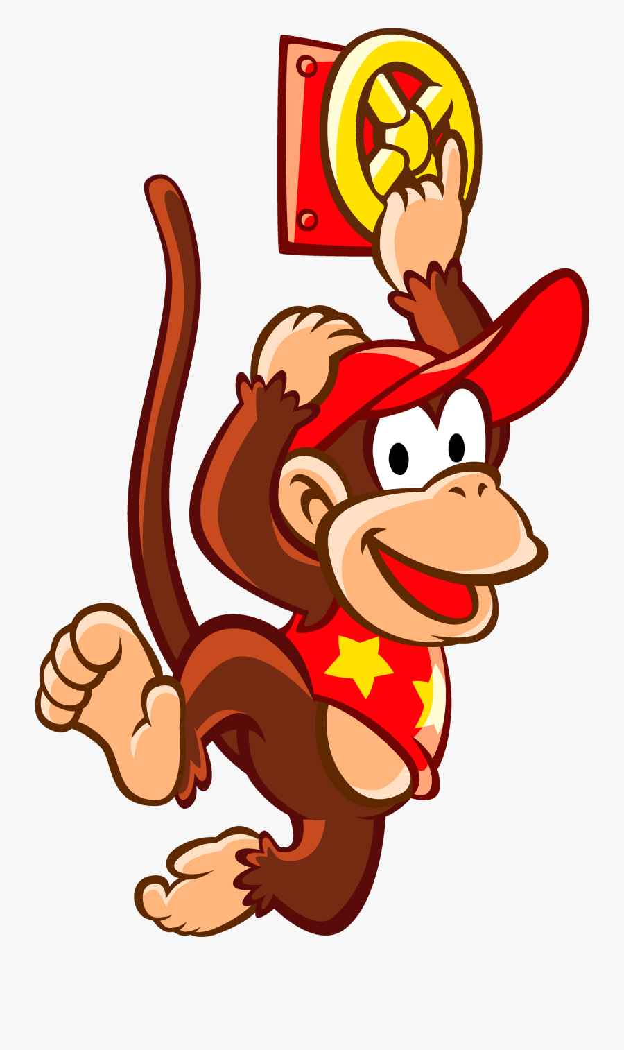Curious George Diddy Kong, Transparent Clipart