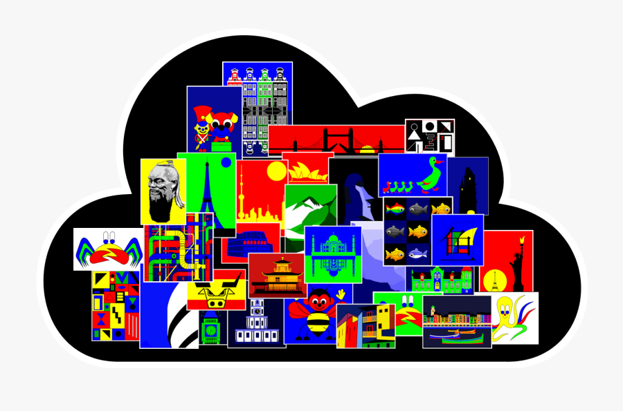 Link To Lonvig Art Cloud - Art, Transparent Clipart