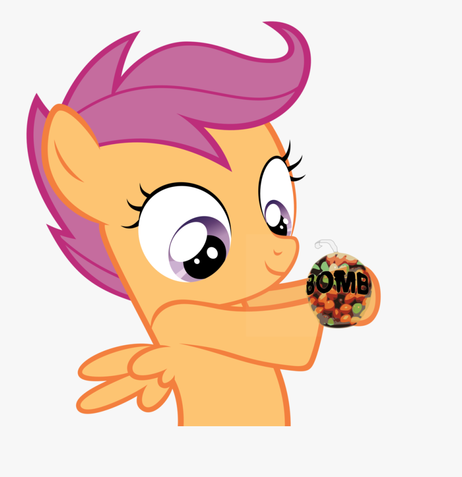 Bomb, Safe, Scootaloo, Scootaloo Found, Skittles Clipart - Scootaloo Vector, Transparent Clipart