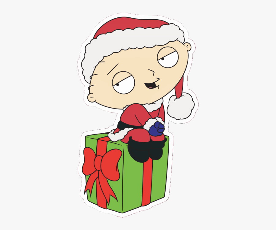 “from “baby’s First Christmas” Sticker Set - Stickers De Stewie Griffin, Transparent Clipart