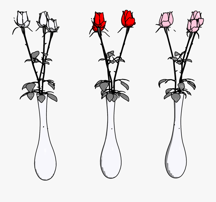 Hybrid Tea Rose, Transparent Clipart