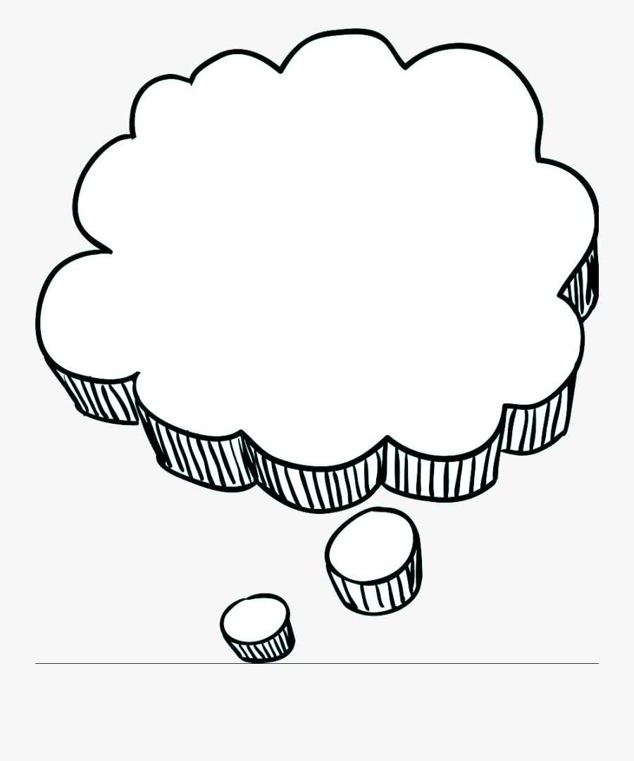 Thought Bubble Clipart Transparent, Transparent Clipart