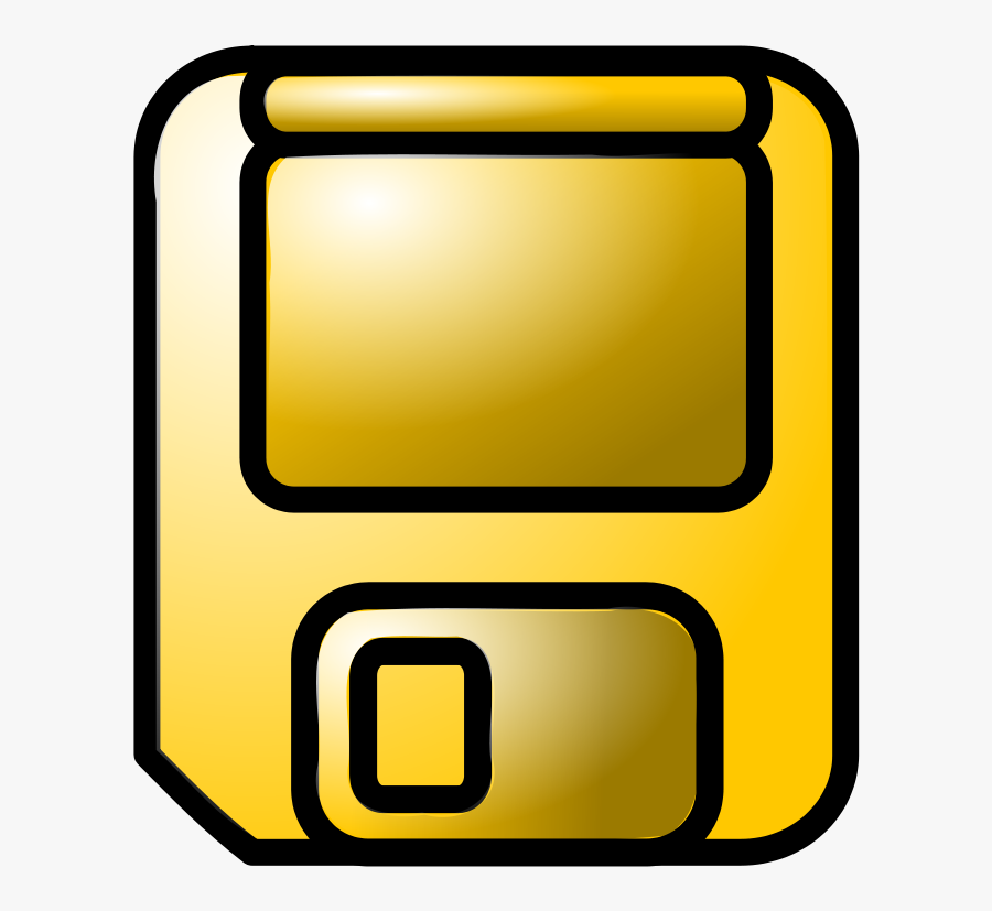 Floppy Disk, Transparent Clipart