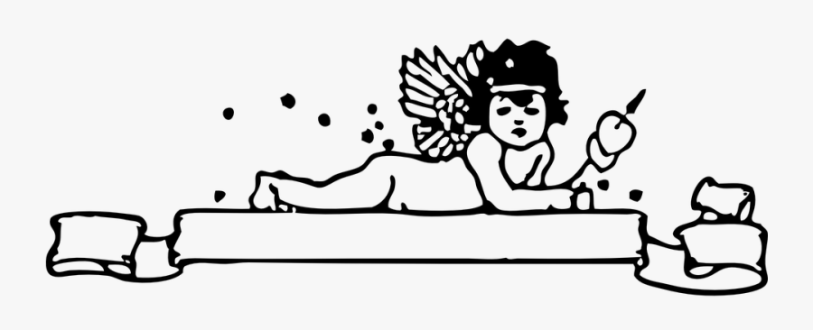 Cupid Pictures - Cupid Banner, Transparent Clipart