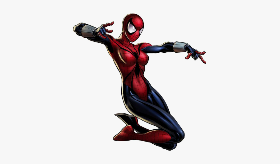Spider Woman May Parker, Transparent Clipart