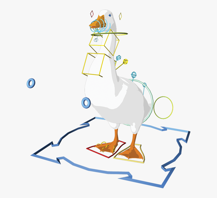 The Ducks Rig - Cartoon, Transparent Clipart