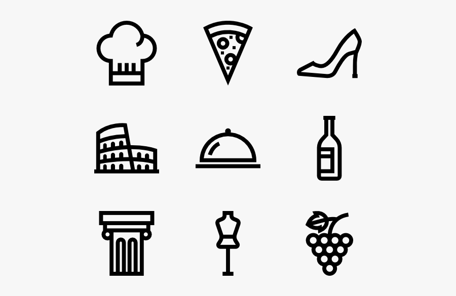 Italy Icon Transparent Background, Transparent Clipart