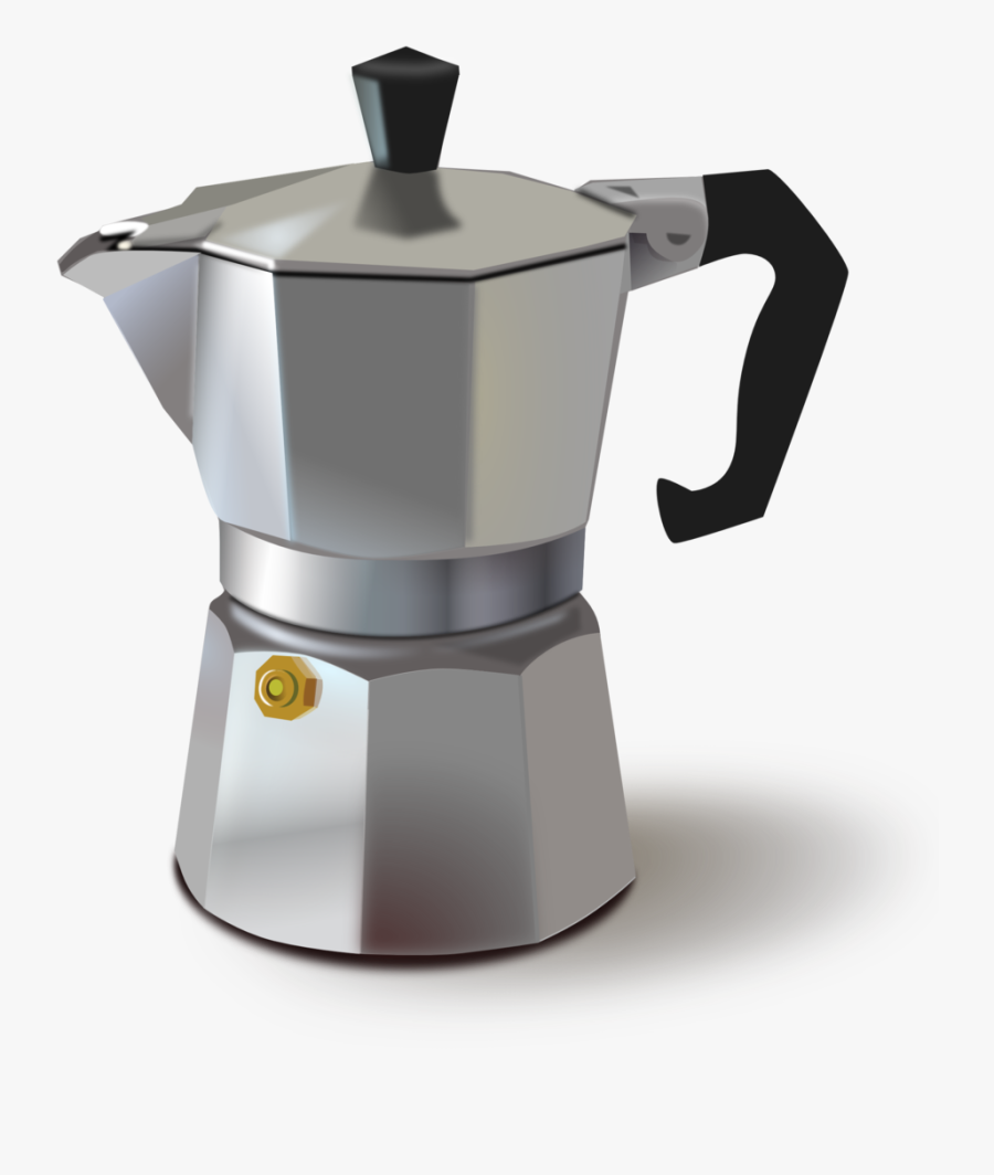 Old Metal Coffee Pot, Transparent Clipart