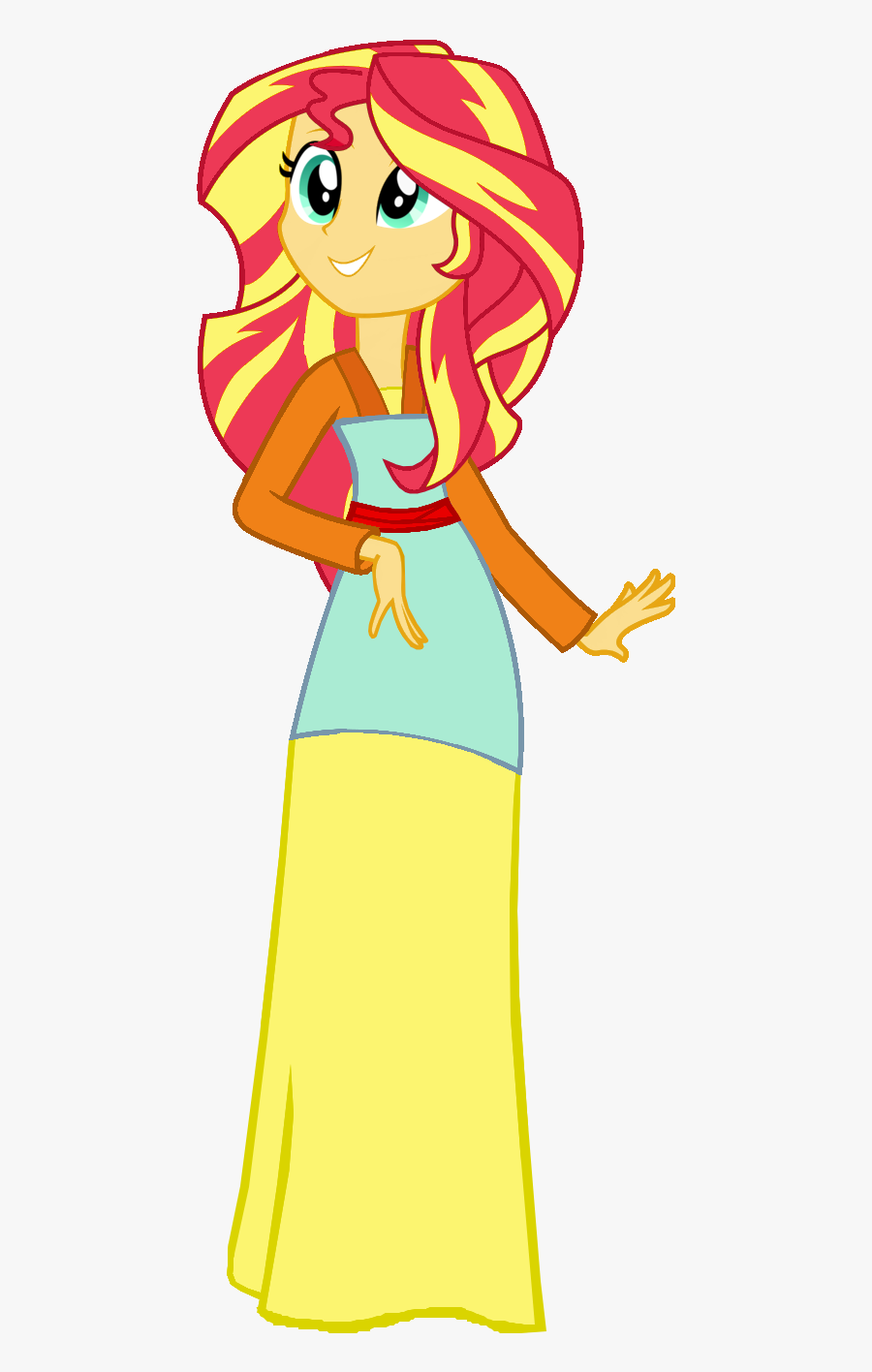 Equestria Girls Sunset Shimmer Rainbow Rocks, Transparent Clipart