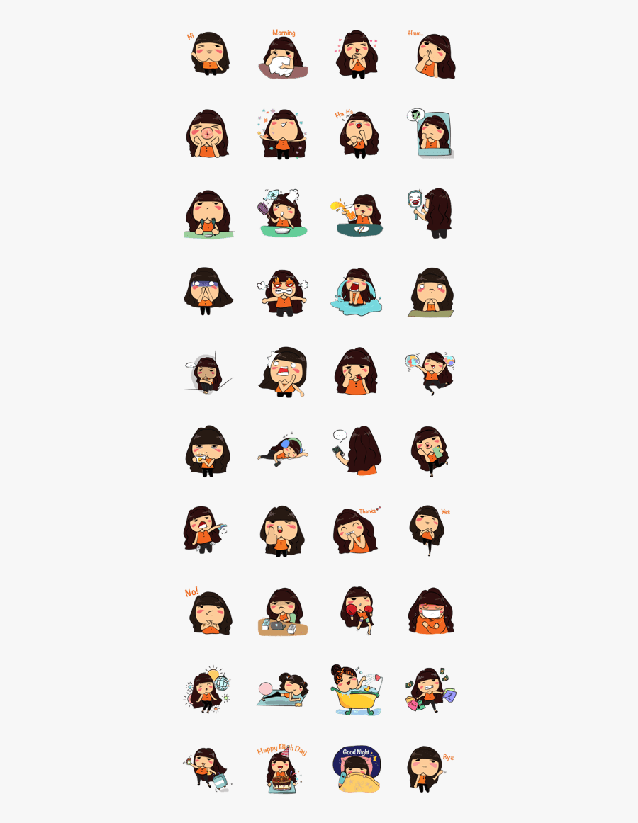 Cute Asian Girl - Amor Novios Acariciándose Dibujos A Lapiz, Transparent Clipart