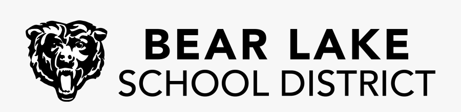 Bear Lake School District - Black-and-white, Transparent Clipart