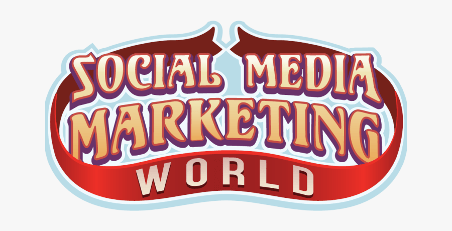 Social Media Marketing World Logo, Transparent Clipart