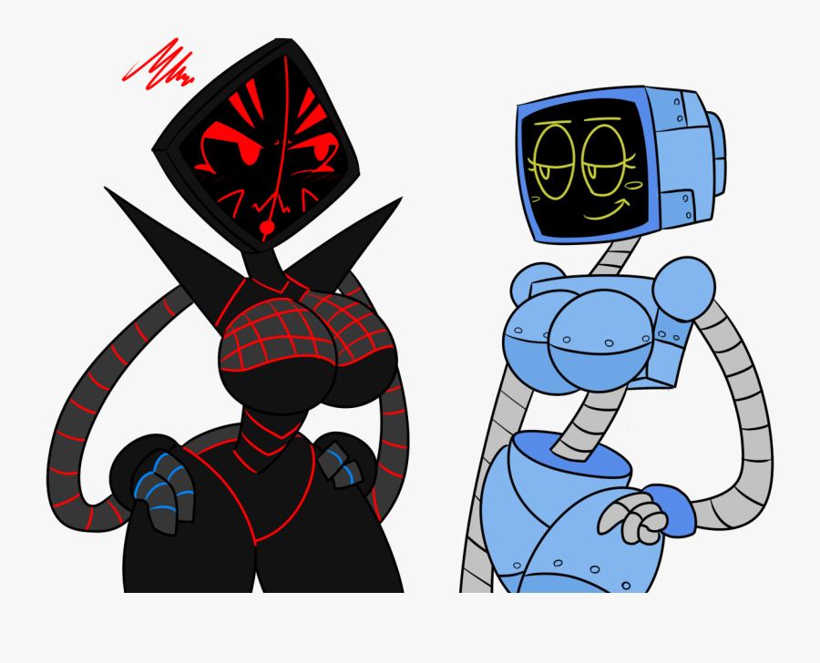 Robotic Jealousy - Sexy Naked Karen Robot, Transparent Clipart