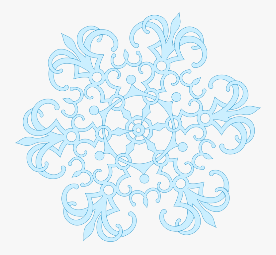 Blue,visual Arts,flower - Circle, Transparent Clipart