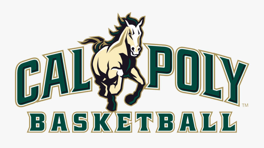 Clip Art Cal Poly Mens Basketball - Cal Poly Mustangs Football, Transparent Clipart