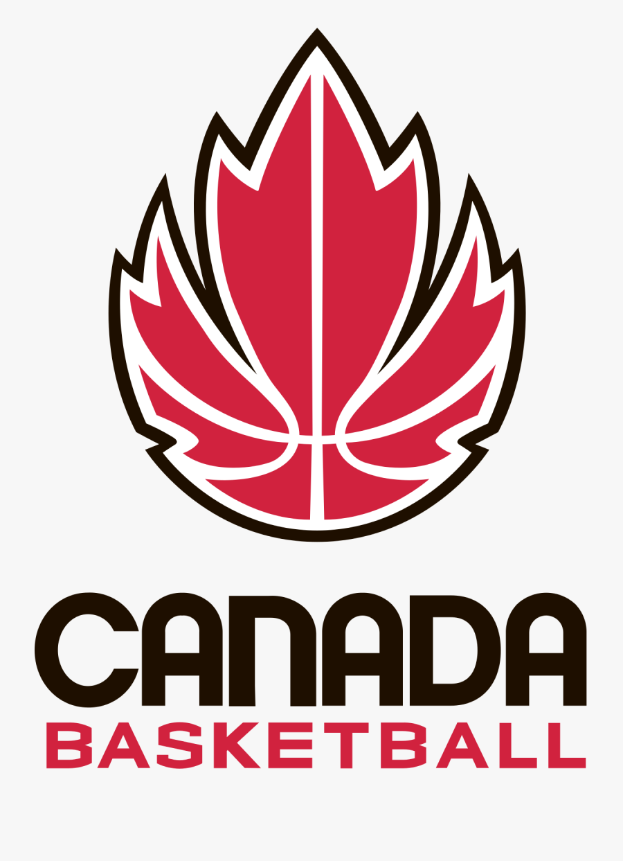 Canada Basketball Logo, Transparent Clipart