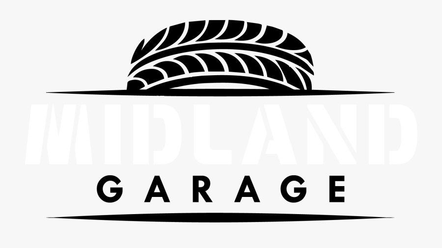 Midland Tyre Repaire - Garage Tyre Logo, Transparent Clipart