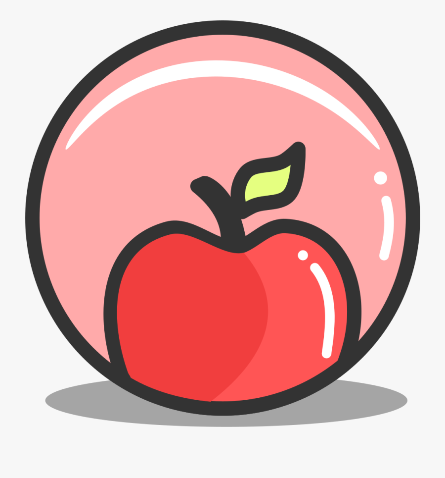 Button Apple Icon - Nutrition Icon Png, Transparent Clipart