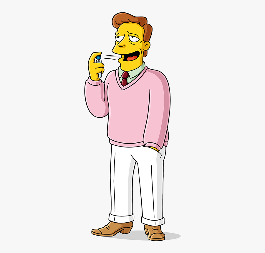 Troy Mcclure Los Simpson, Transparent Clipart
