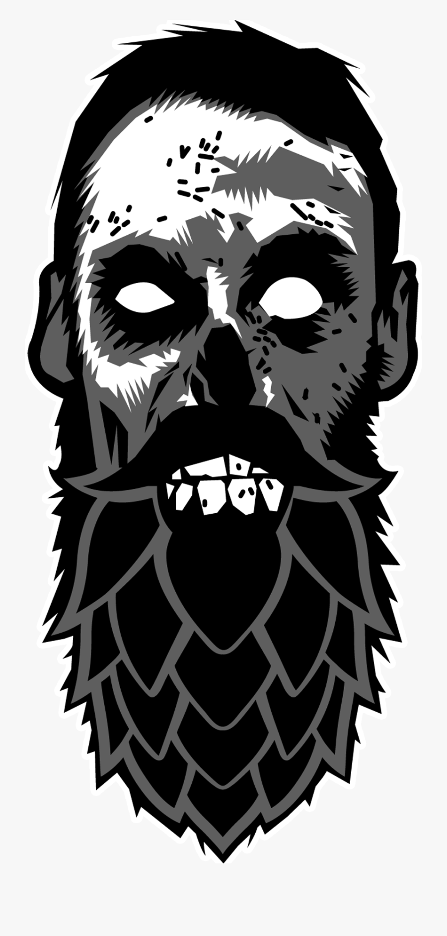 Beerzombieshirt - Beer Zombies, Transparent Clipart