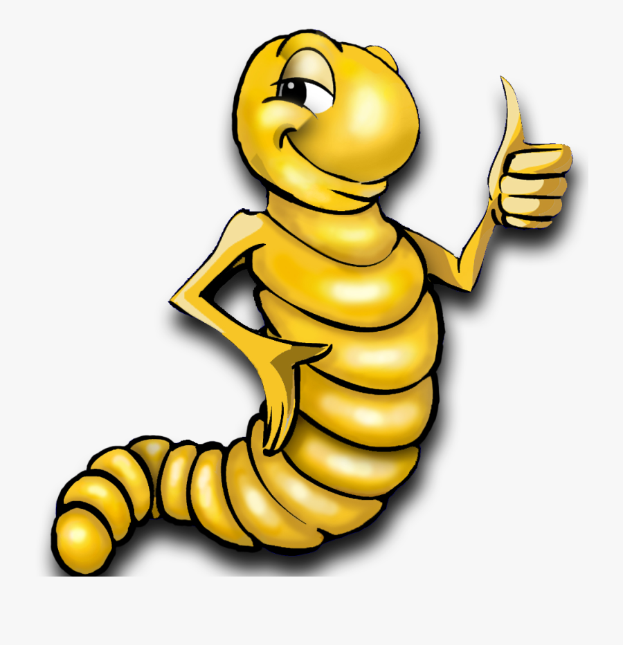 Rainbow Mealworms Logo, Transparent Clipart