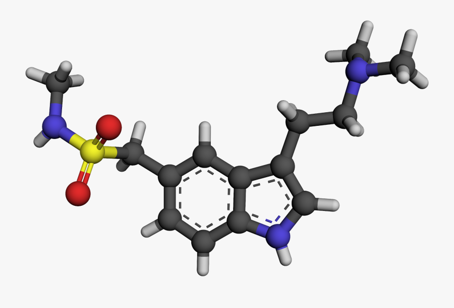 Serotonin Chemical Structure 3d, Transparent Clipart
