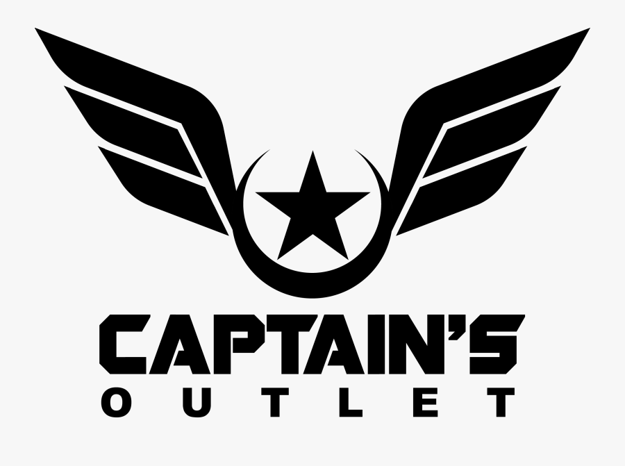 Captain"s Outlet - Emblem, Transparent Clipart
