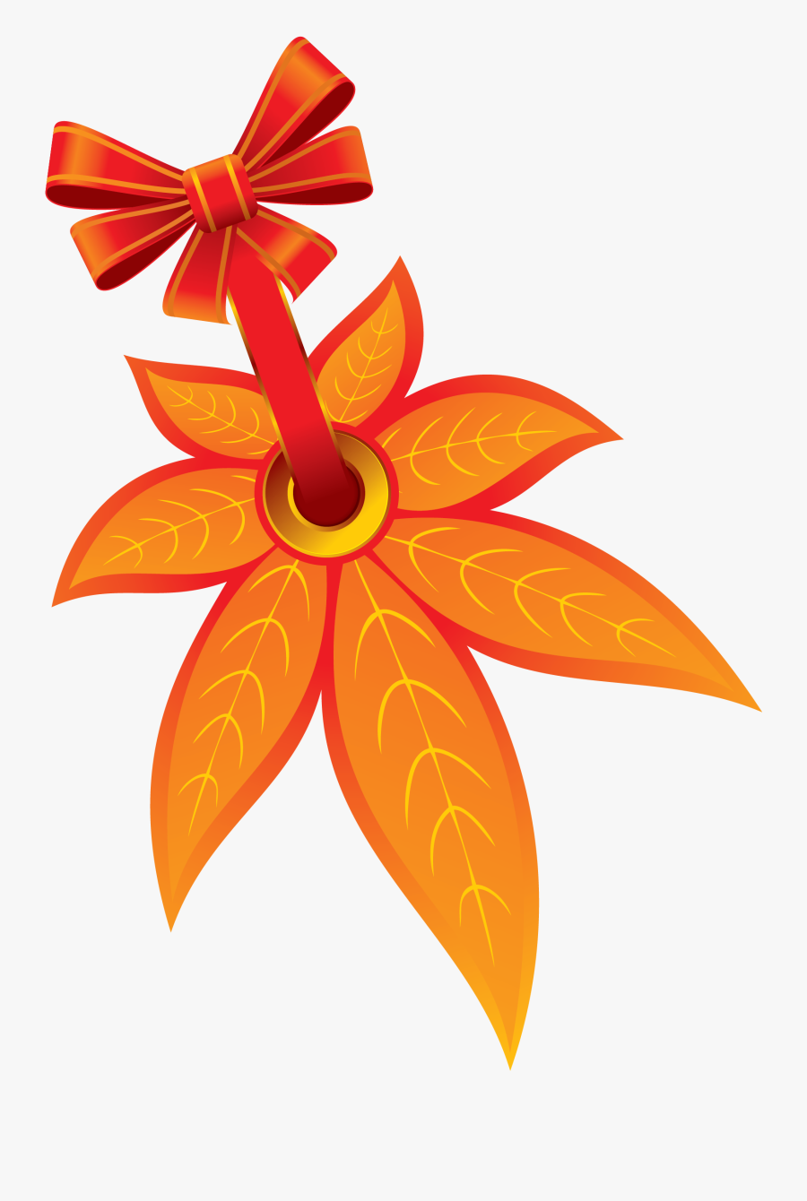 Листья В Векторе, Transparent Clipart