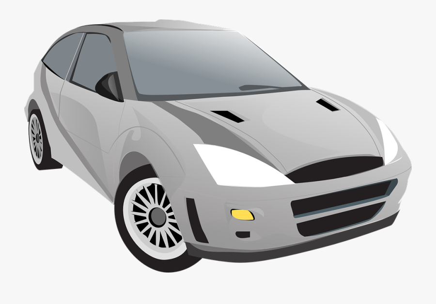 Car, Modern, Fast, Chic, Chrome, Design, Front - Ford Focus Clip Art, Transparent Clipart