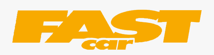 Fast Car Magazine Logo, Transparent Clipart