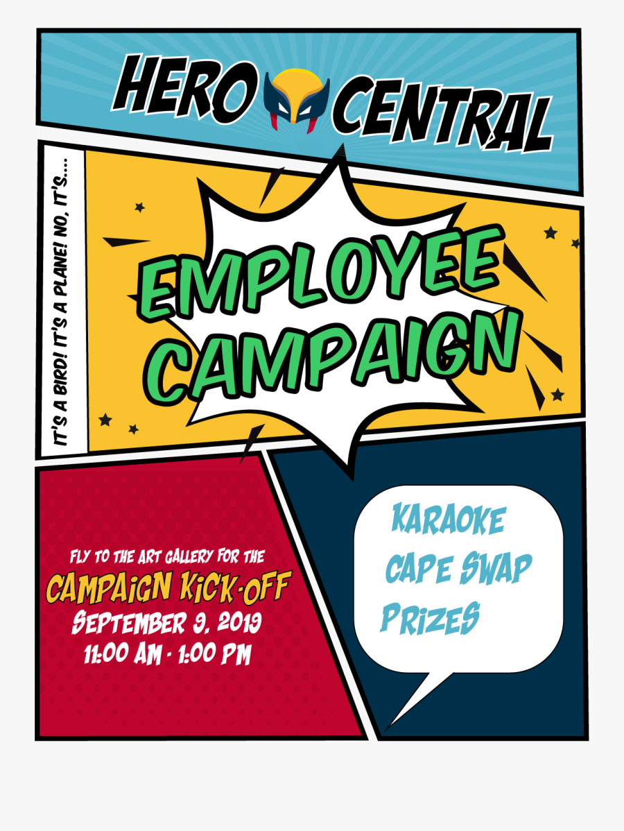 Hero Central, Transparent Clipart