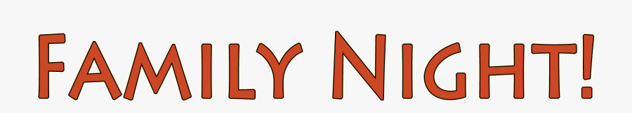 Family Night, Transparent Clipart