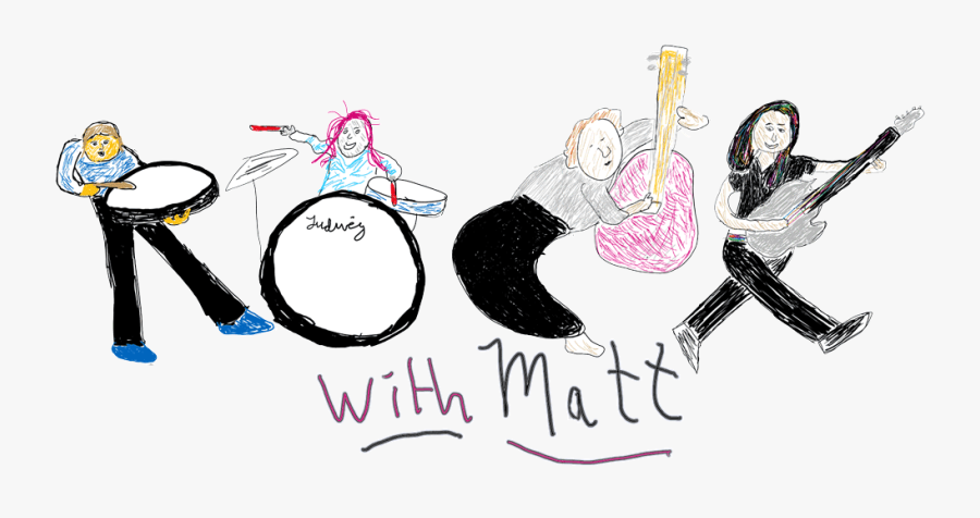 Rock With Matt - Sketch, Transparent Clipart