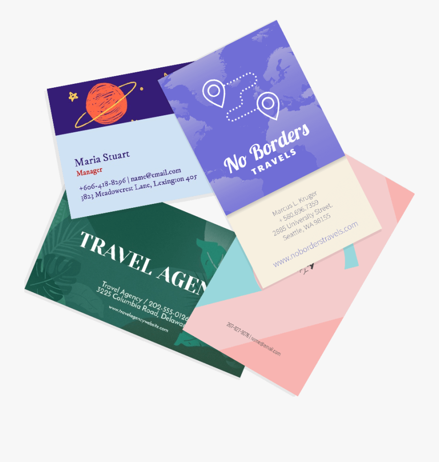 Business Card Designs Header Image - Business Card Design, Transparent Clipart