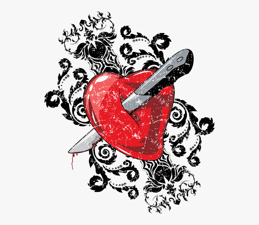 刀 插 在 心脏, Transparent Clipart