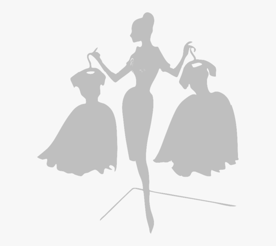 Transparent Vestidos Png - Fashion Clip Art, Transparent Clipart