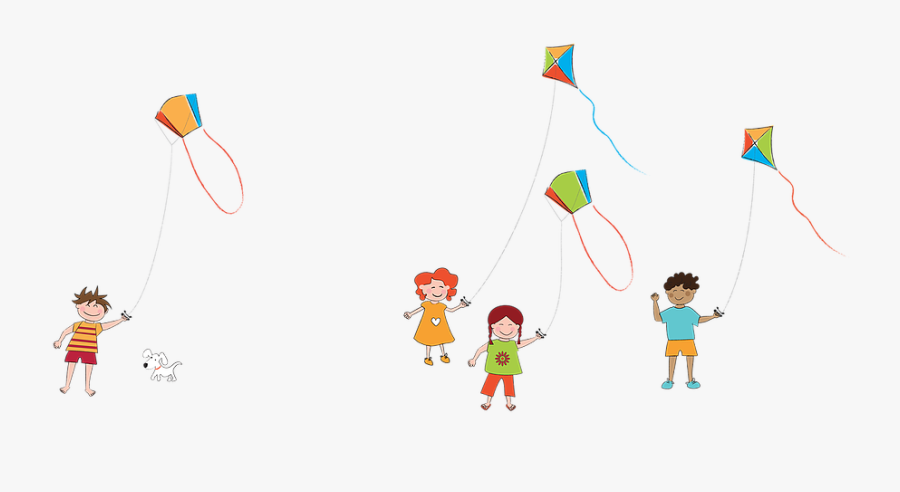 Transparent Kids Playing Png - Cartoon, Transparent Clipart