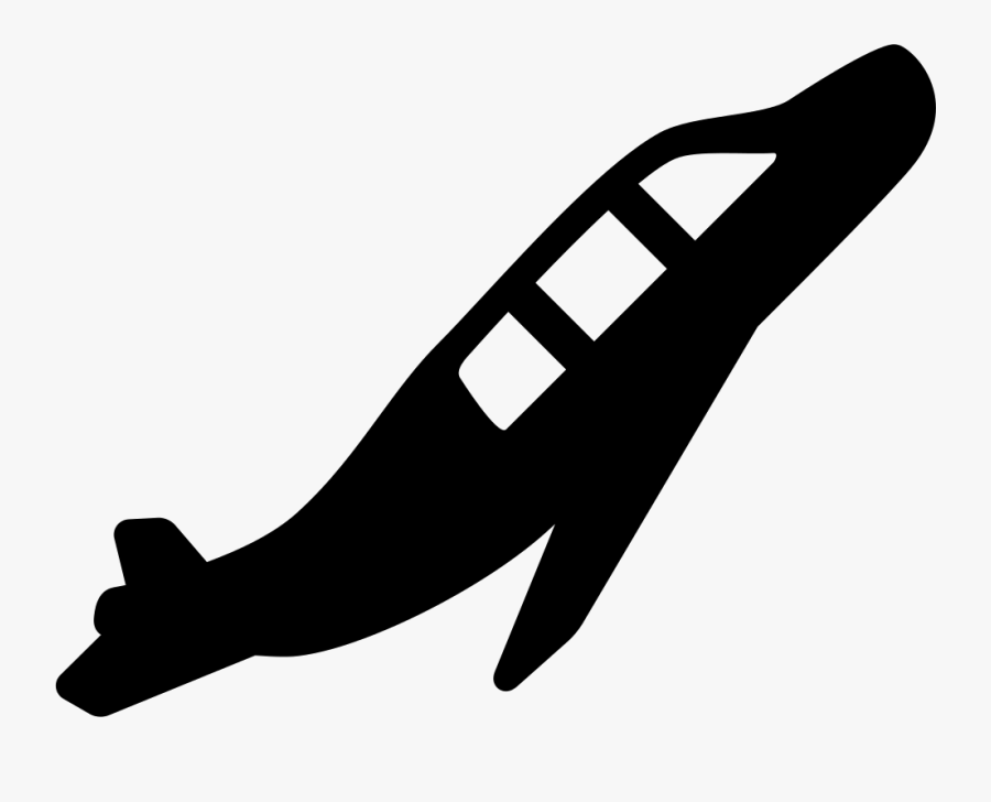 Plane Taking Off Comments - Icon, Transparent Clipart