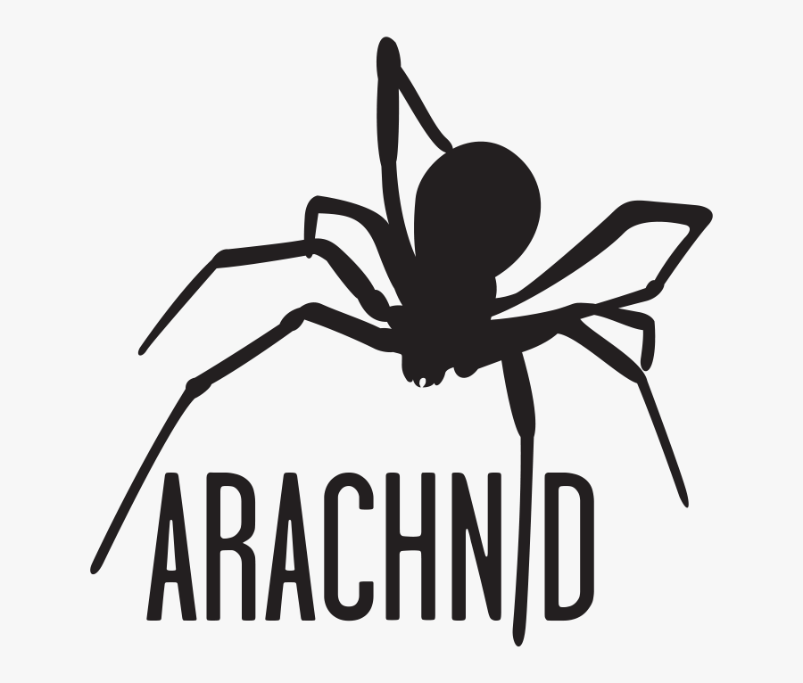 Arachnid Logo, Transparent Clipart