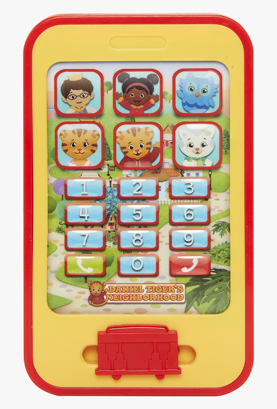 Sing Along With Daniel Tiger - Celular De Brinquedo Do Daniel Tigre, Transparent Clipart