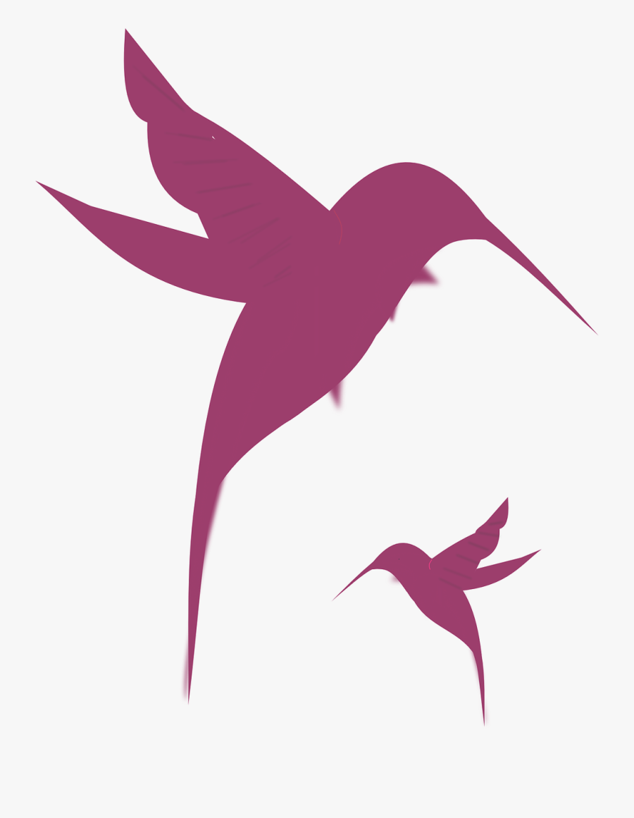 Pixabay/cco Public Domain/permission To Use - Solid Black Hummingbird Tattoo, Transparent Clipart