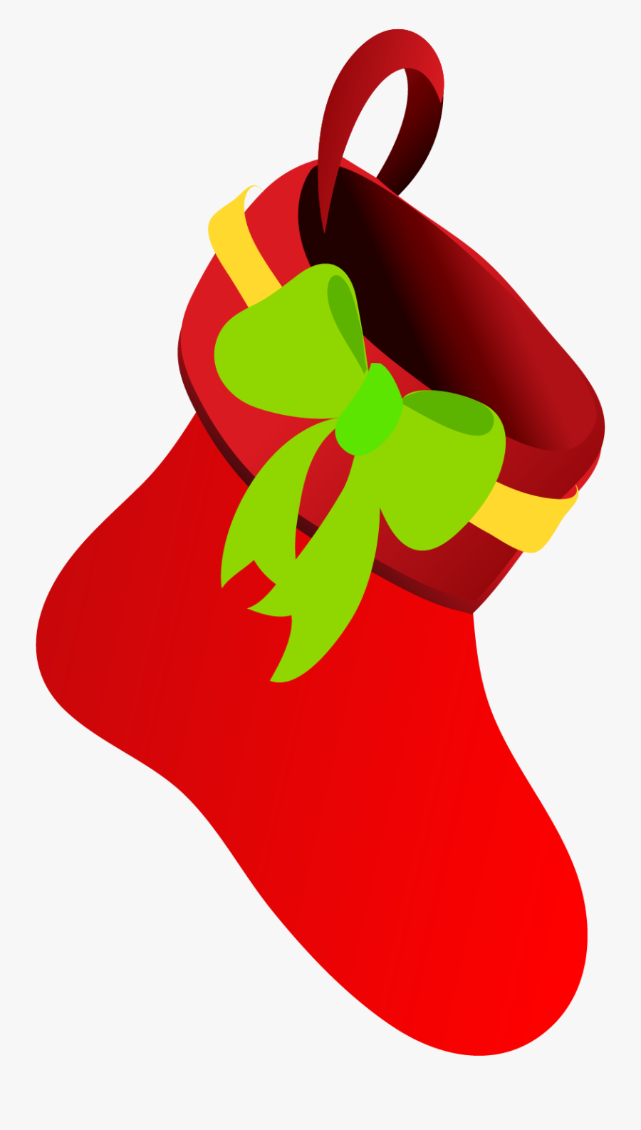 Christmas Stocking, Transparent Clipart