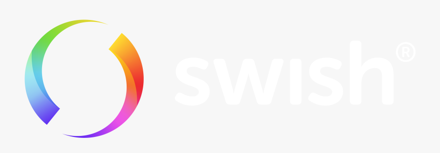 Swish - Swish Logo Vit, Transparent Clipart