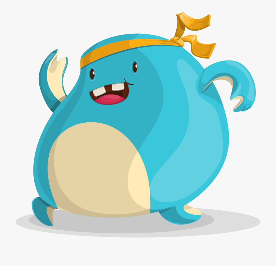 Monster Vector Character - Vector Monsters, Transparent Clipart