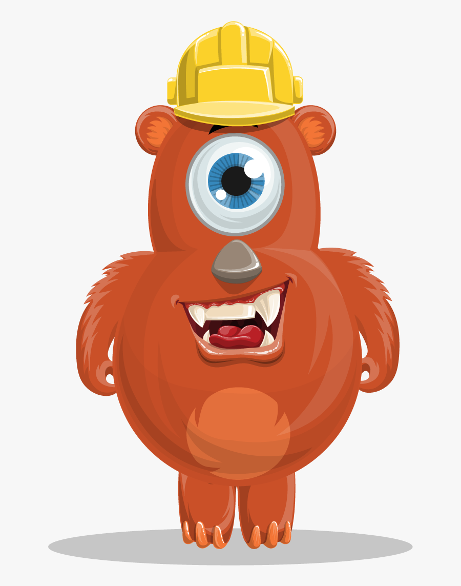 Funny Monsters - Character Vector Free Download Ai, Transparent Clipart