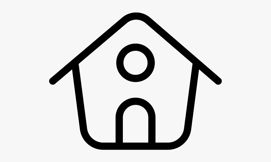 Hut Vector Outline Png, Transparent Clipart