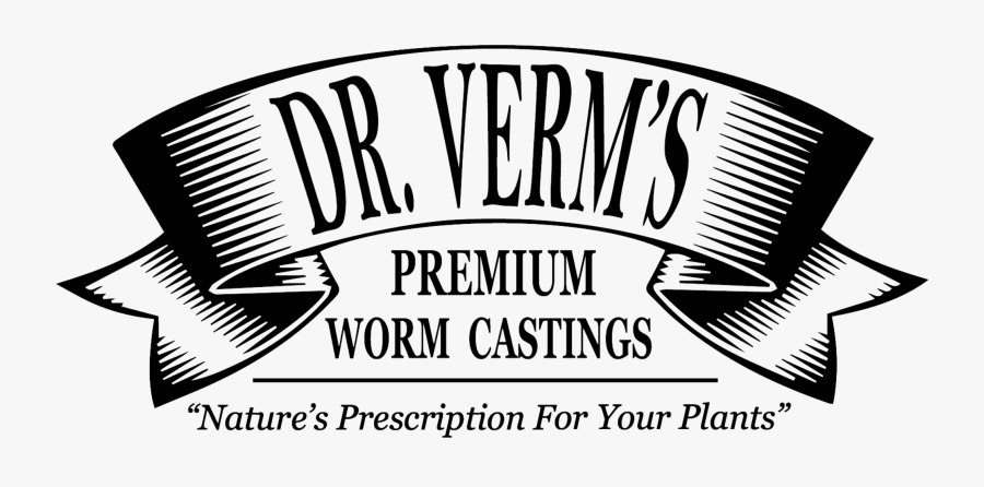 Verm"s Premium Worm Castings - Ribbon Banner Clipart Outline Transparent, Transparent Clipart