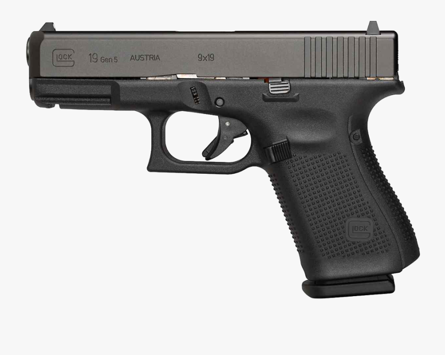 Glock 17 9mm Gen 5, Transparent Clipart