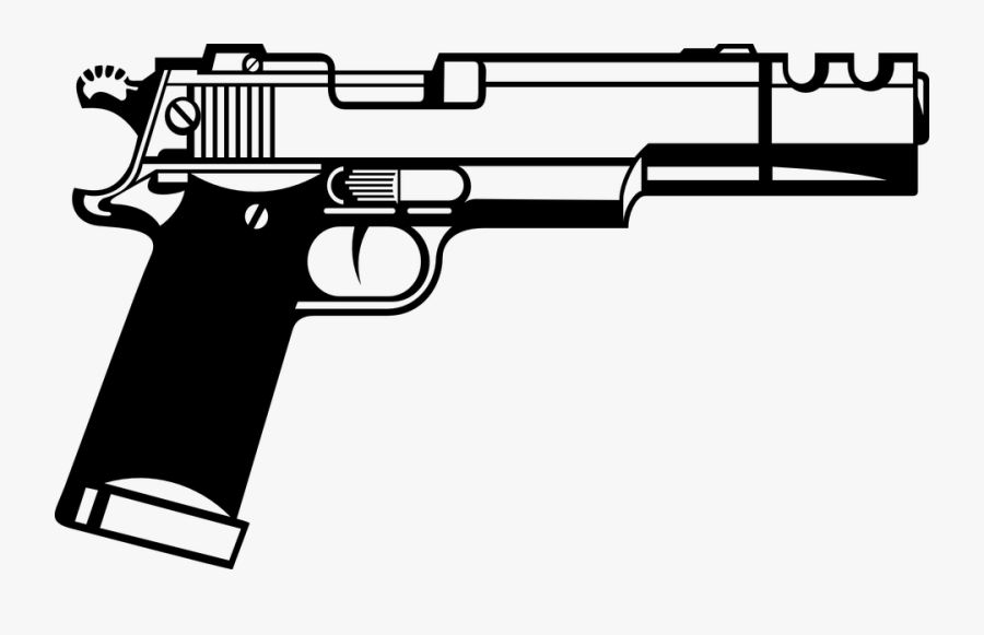 Clip Firearm Gun Pistol Clip Art - Gun Clipart, Transparent Clipart