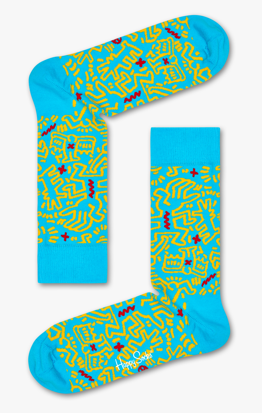 Product Image - Happy Socks Keith Haring, Transparent Clipart